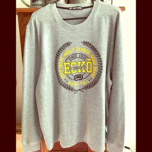 Marc Ecko, Gray Men’s LS XXL NWOT Shirt